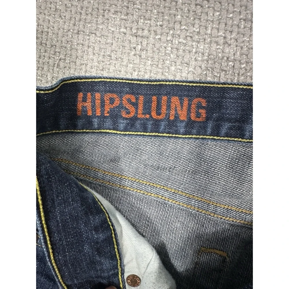 J Crew Jeans Womens 32 Blue Hipslung‎ Capri Y2K